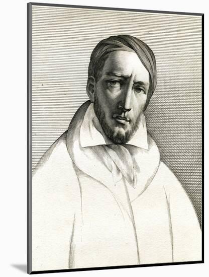 Engraving of Theodore Gericault-null-Mounted Giclee Print