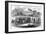 Engraving of William Walker Training His Soldiers at Virgin Bay-null-Framed Giclee Print