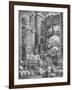 Engraving of Workers at a London Warehouse-Gustave Doré-Framed Giclee Print