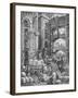 Engraving of Workers at a London Warehouse-Gustave Doré-Framed Giclee Print