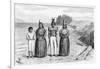 Engraving of Yaqui Indians-null-Framed Giclee Print