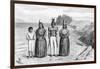 Engraving of Yaqui Indians-null-Framed Giclee Print