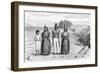 Engraving of Yaqui Indians-null-Framed Giclee Print