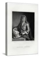 Engraving Print of Grinling Gibbons-Samuel Freeman-Stretched Canvas