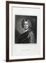 Engraving Print of Isaac Becket-W.H. Watt-Framed Giclee Print