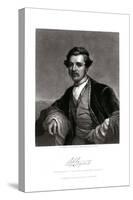 Engraving Print of Sir Austen Henry Layard-John Sartain-Stretched Canvas