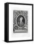 Engraving Print of William Kent-J.W. Cook-Framed Stretched Canvas