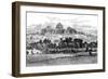 Engraving Showing a Distant View of the Alexandra Palace, Muswell Hill, 1871-null-Framed Art Print