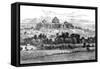 Engraving Showing a Distant View of the Alexandra Palace, Muswell Hill, 1871-null-Framed Stretched Canvas