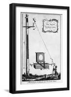 Engraving "The Aerial Telescope"-null-Framed Giclee Print