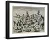 Engraving-Theodor de Bry-Framed Giclee Print