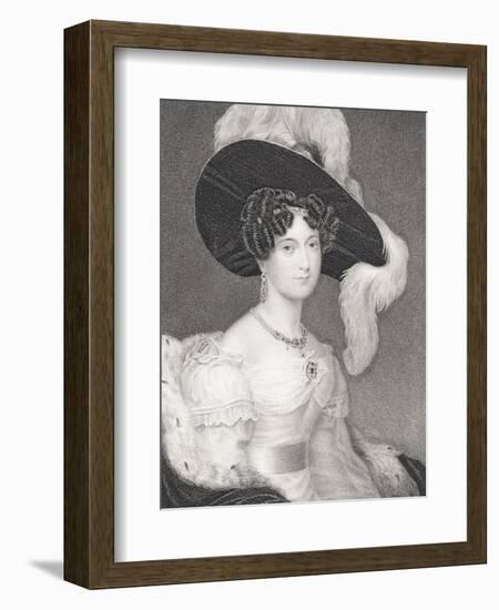 Engraving-J. Cochran-Framed Giclee Print