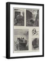 Engravings from Volume I of the English Illustrated Magazine-null-Framed Giclee Print