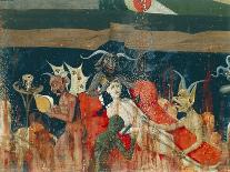 Demons and Damned in Hell, Detail from Coronation of Virgin Altarpiece, 1454-Enguerrand Quarton-Giclee Print