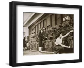 ENIAC, the Second Electronic Calculator-Los Alamos National Laboratory-Framed Photographic Print