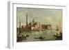 enice, the Island of San Giorgio Maggiore-Giacomo Guardi-Framed Giclee Print