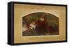 Enid and Geraint-Arthur Hughes-Framed Stretched Canvas