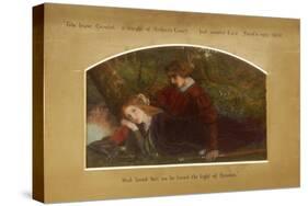 Enid and Geraint-Arthur Hughes-Stretched Canvas