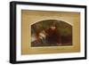 Enid and Geraint-Arthur Hughes-Framed Giclee Print