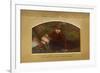 Enid and Geraint-Arthur Hughes-Framed Giclee Print