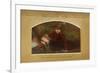 Enid and Geraint-Arthur Hughes-Framed Giclee Print