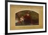 Enid and Geraint-Arthur Hughes-Framed Giclee Print