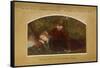 Enid and Geraint-Arthur Hughes-Framed Stretched Canvas