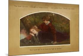 Enid and Geraint-Arthur Hughes-Mounted Premium Giclee Print