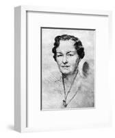 Enid Bagnold-null-Framed Art Print