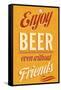 Enjoy Beer-null-Framed Stretched Canvas