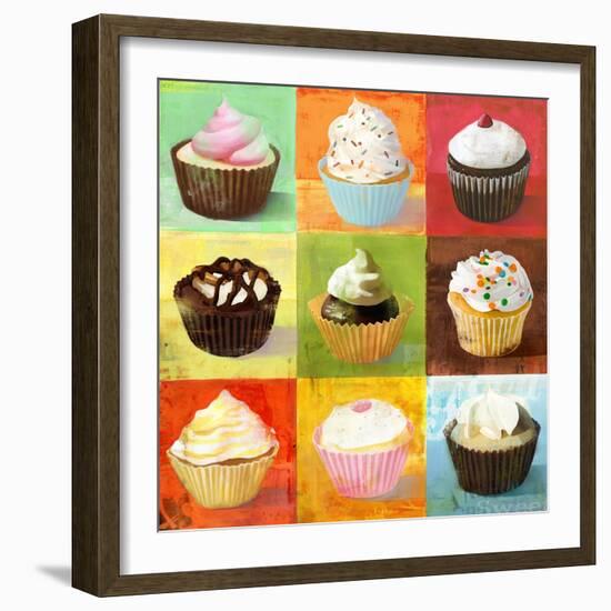 Enjoy Cupcakes-Cory Steffen-Framed Giclee Print