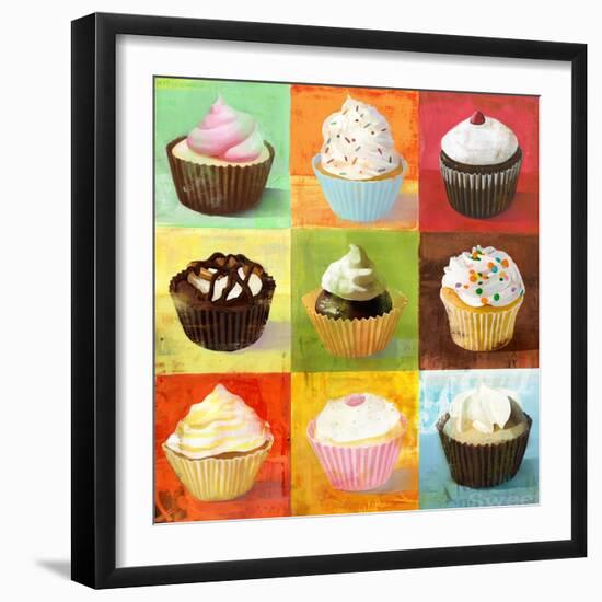 Enjoy Cupcakes-Cory Steffen-Framed Giclee Print