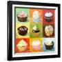 Enjoy Cupcakes-Cory Steffen-Framed Giclee Print