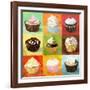 Enjoy Cupcakes-Cory Steffen-Framed Giclee Print