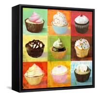 Enjoy Cupcakes-Cory Steffen-Framed Stretched Canvas