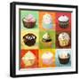 Enjoy Cupcakes-Cory Steffen-Framed Premium Giclee Print