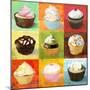 Enjoy Cupcakes-Cory Steffen-Mounted Premium Giclee Print