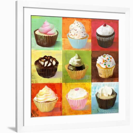 Enjoy Cupcakes-Cory Steffen-Framed Giclee Print