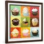 Enjoy Cupcakes-Cory Steffen-Framed Giclee Print