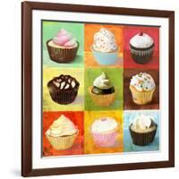 Enjoy Cupcakes-Cory Steffen-Framed Giclee Print