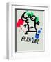 Enjoy Life 1-Lina Lu-Framed Art Print