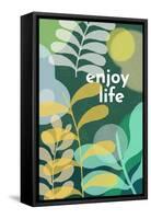 Enjoy Life-null-Framed Stretched Canvas