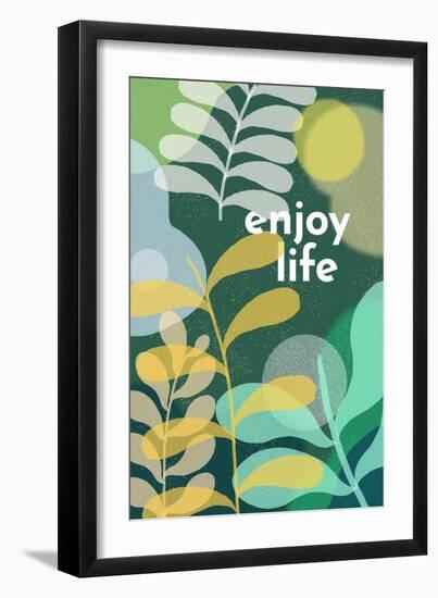 Enjoy Life-null-Framed Art Print