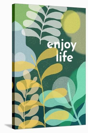 Enjoy Life-null-Stretched Canvas