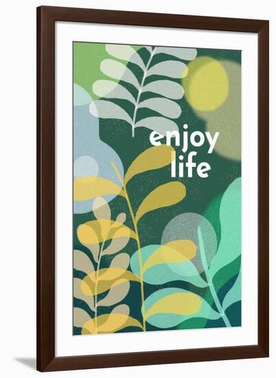 Enjoy Life-null-Framed Art Print