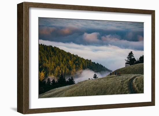 Enjoy Mount Tam, Bring A Friend, Above the Fog California-Vincent James-Framed Photographic Print