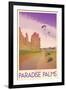 Enjoy Paradise Palms-null-Framed Art Print