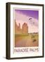 Enjoy Paradise Palms-null-Framed Premium Giclee Print