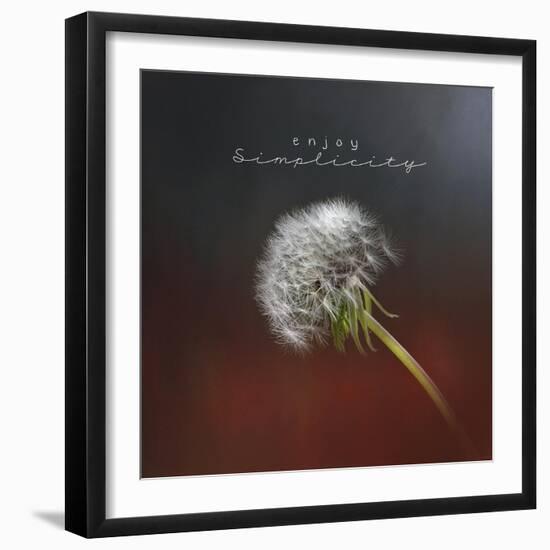 Enjoy Simplicity-Jai Johnson-Framed Giclee Print