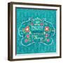 Enjoy the Little Things I-Josefina-Framed Art Print